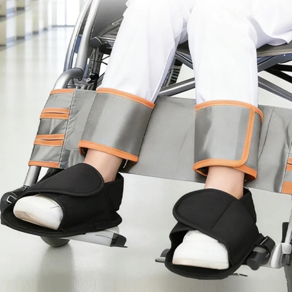 高齢者用車椅子転倒防止保護拘束靴カバー、転倒防止固定フットギ - Sneaker Care Tips のレビューと価格