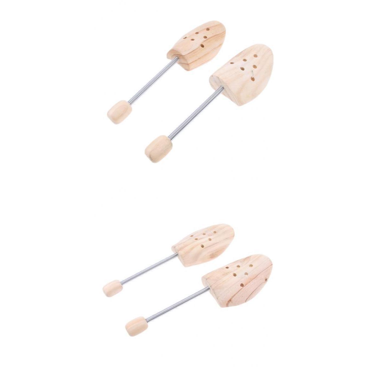 調整可能な杉材製シューツリー 木製シューケース ストレッチャ - Shoe Tree Cedar のレビューと価格